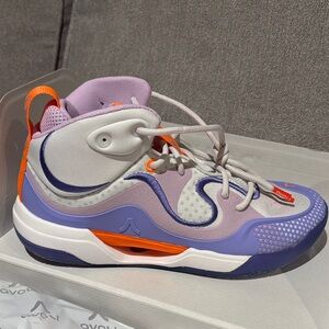 Avoli Volleyball Shoes - Purple and Orange